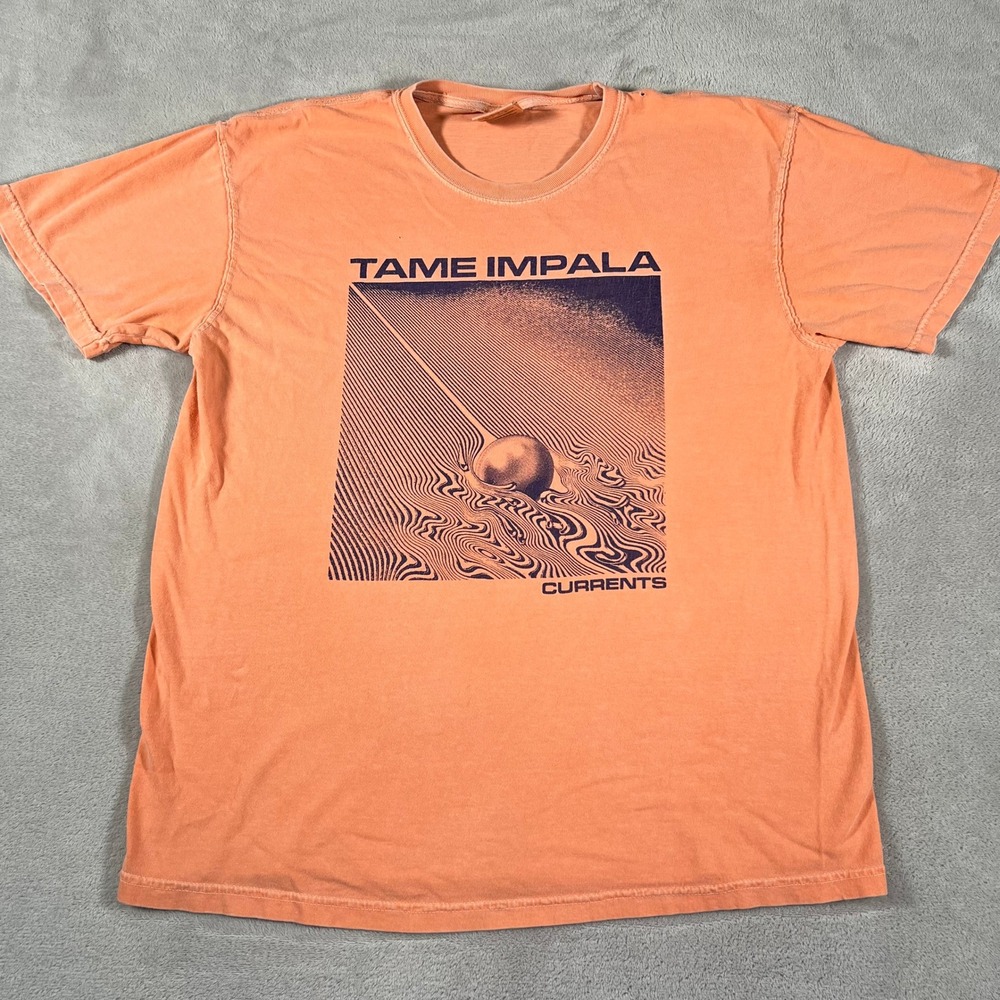 Tame Impala Currents Album Graphic T-Shirt Mens Size … - Gem